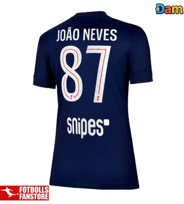 Paris Saint-Germain Joao Neves #87 Hemmatröja Dam 2025-26 Kortärmad